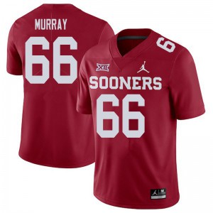 Mens Oklahoma #66 Chris Murray Crimson University Jerseys 683665-212