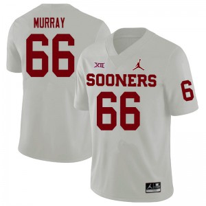 Mens OU #66 Chris Murray White Embroidery Jersey 860324-354
