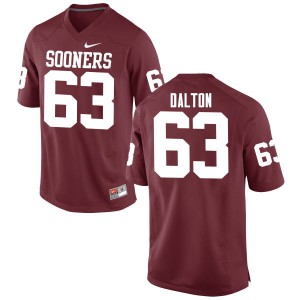 Mens Oklahoma Sooners #63 Alex Dalton Crimson Game NCAA Jersey 916953-343
