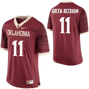 Men Oklahoma Sooners #11 Dorial Green-Beckham Crimson Limited College Jerseys 379149-835