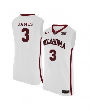 Mens OU #3 Christian James White College Jersey 775477-928